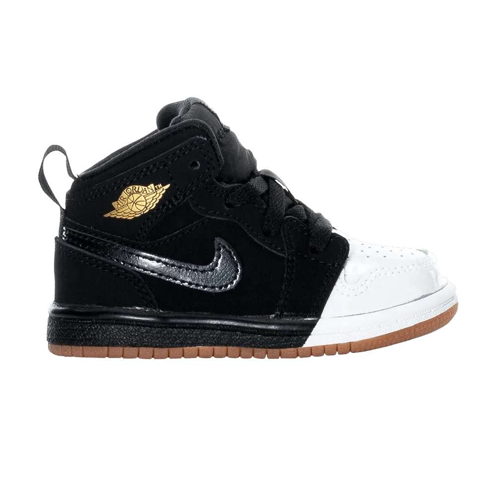 Кроссовки Air Jordan 1 Mid GT 'Metallic Gold'