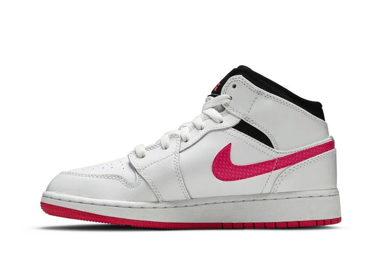 Кроссовки Air Jordan 1 Retro Mid GS 'Hyper Pink'