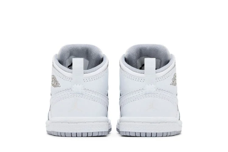 Кроссовки Air Jordan 1 Retro Mid TD 'Wolf Grey'
