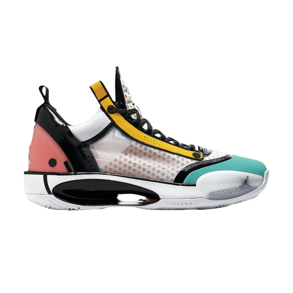 Кроссовки Guo Ailun x Air Jordan 34 Low 'Pop Art'