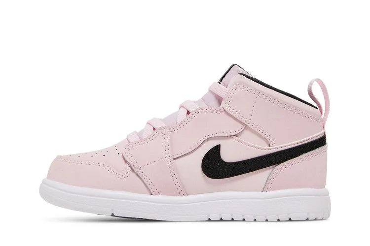 Кроссовки Air Jordan 1 Mid Alt TD 'Pink Foam Black'