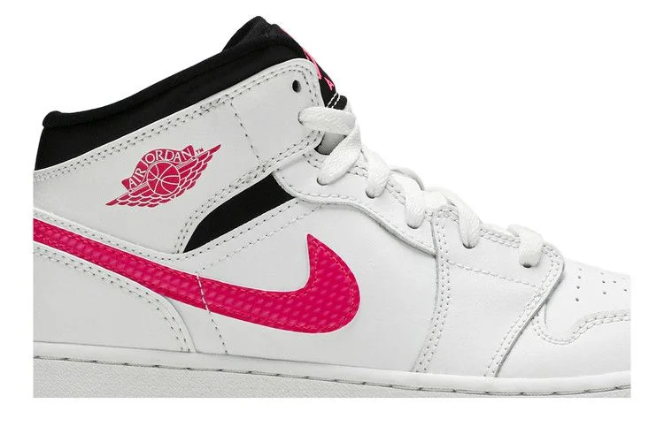 Кроссовки Air Jordan 1 Retro Mid GS 'Hyper Pink'