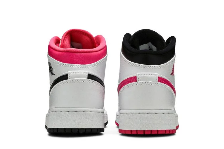 Кроссовки Air Jordan 1 Retro Mid GS 'Hyper Pink'