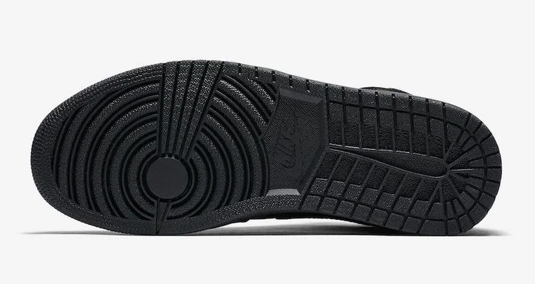 Кроссовки Air Jordan 1 Retro Mid 'Black'