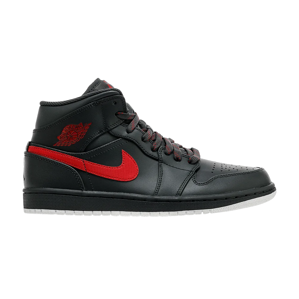 Кроссовки Air Jordan 1 Retro Mid 'Anthracite'