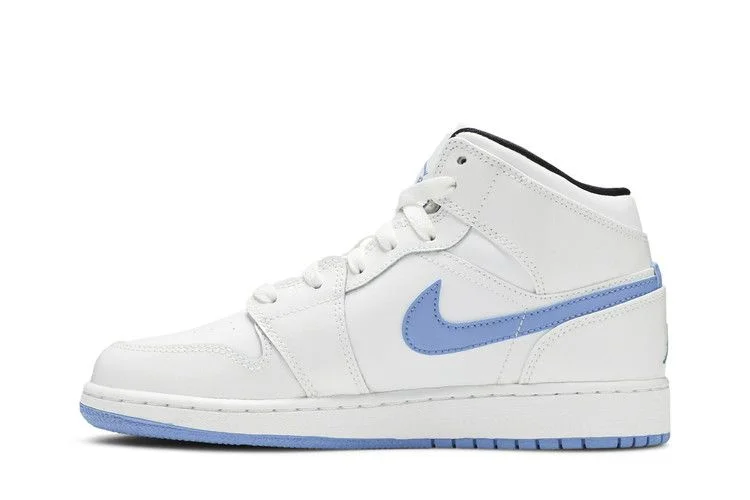 Кроссовки Air Jordan 1 Retro Mid GS 'Legend Blue'
