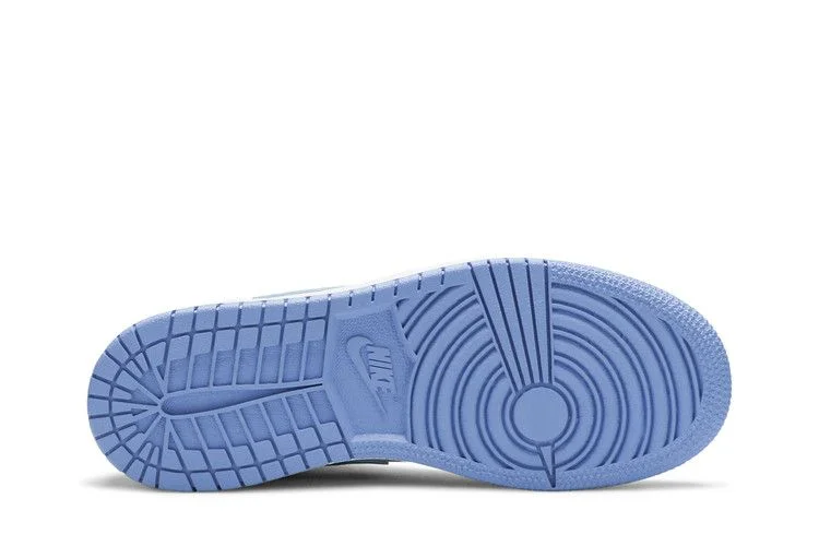 Кроссовки Air Jordan 1 Retro Mid GS 'Legend Blue'
