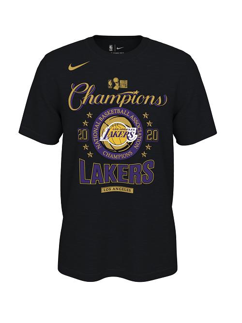 2020 Los Angeles Lakers NBA Champions Locker Room T Shirt