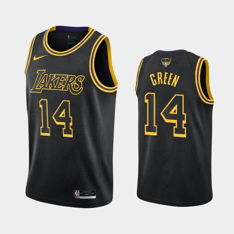 2020 NBA Finals Bound Lakers Danny Green 14 Black Kobe Tribute City