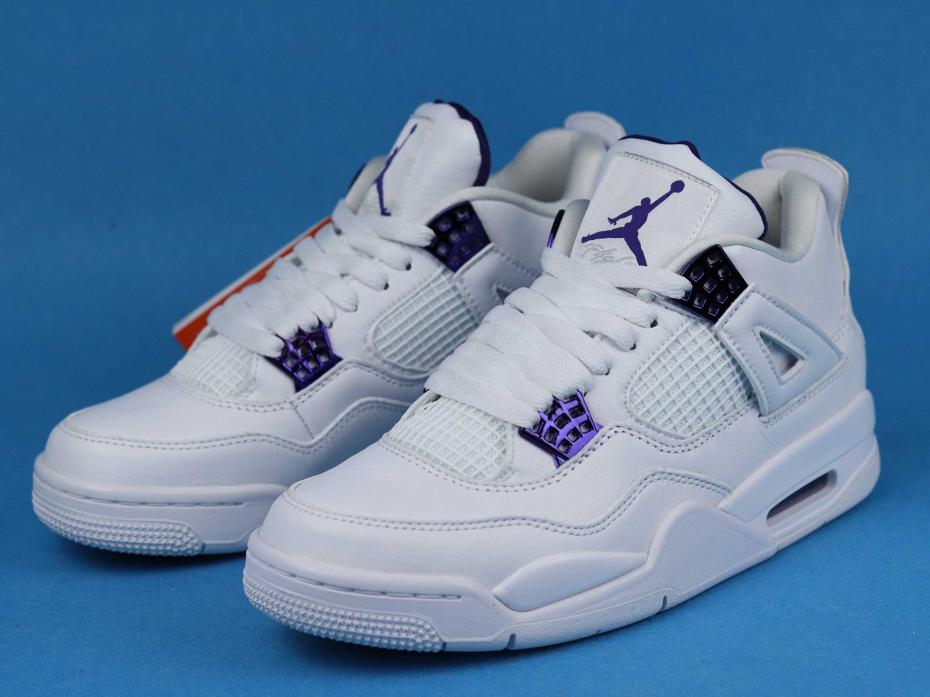 Air Jordan 4 Retro Purple Metallic CT8527 115