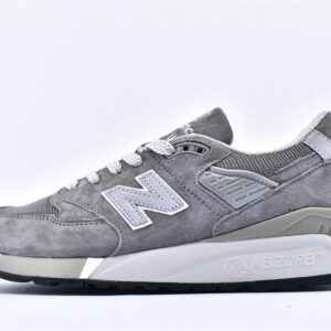 New Balance 998 Grey White 1