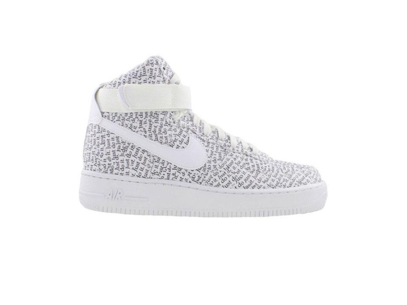 Nike Air Force 1 High Just Do It Pack White Black