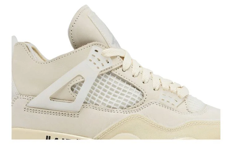 Кроссовки Off-White x Wmns Air Jordan 4 Retro SP 'Sail'