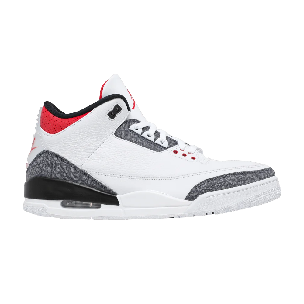 Кроссовки Air Jordan 3 Retro Denim SE 'Fire Red'