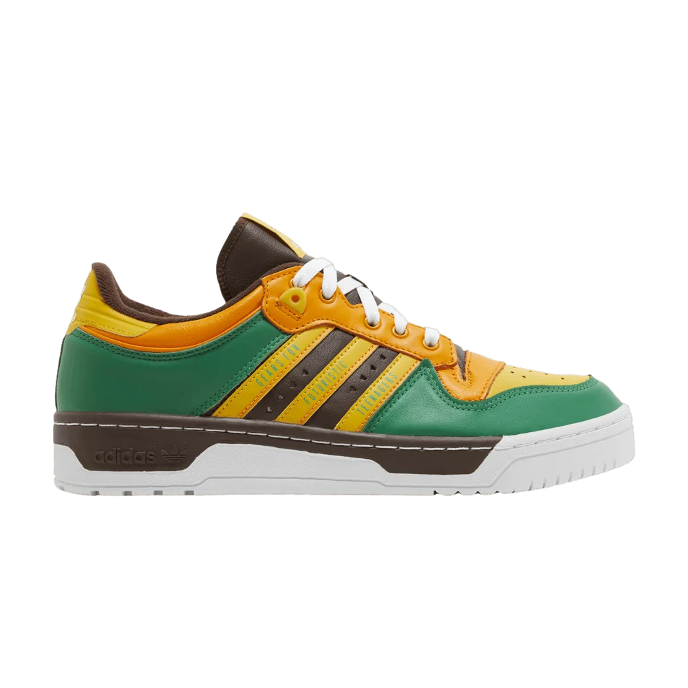 Кроссовки Human Made x adidas Rivalry Low 'Green Gold'