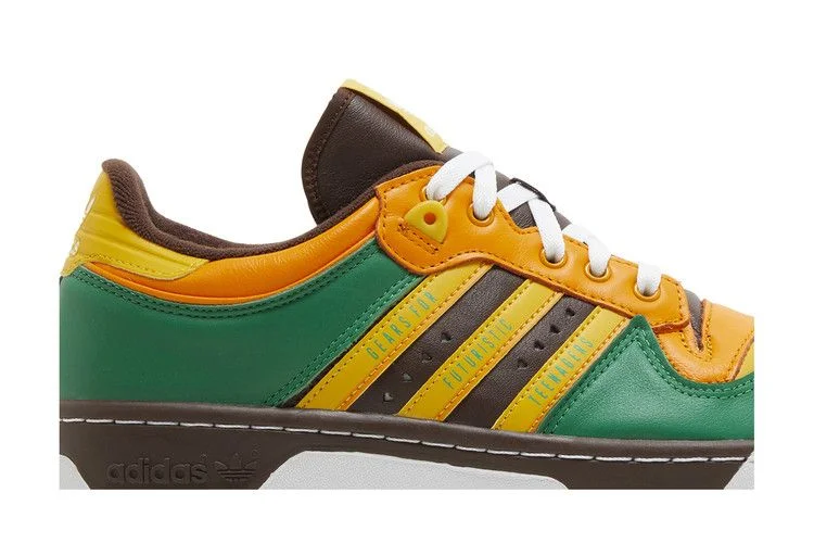 Кроссовки Human Made x adidas Rivalry Low 'Green Gold'