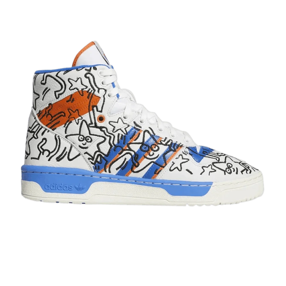 Кроссовки Keith Haring x adidas Rivalry High 'Pop Art'