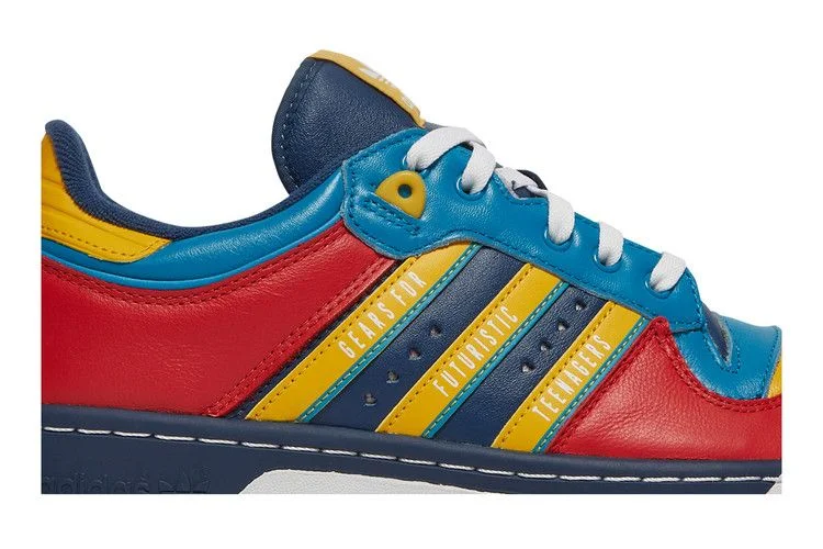 Кроссовки Human Made x adidas Rivalry Low 'Scarlet Aqua'