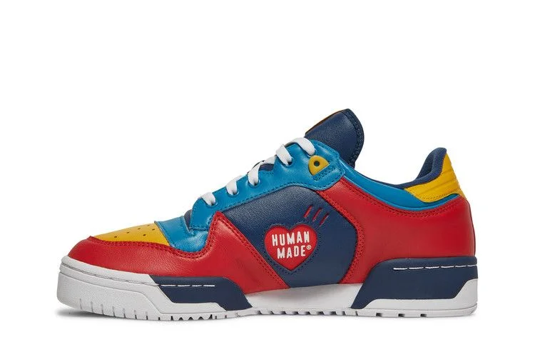 Кроссовки Human Made x adidas Rivalry Low 'Scarlet Aqua'