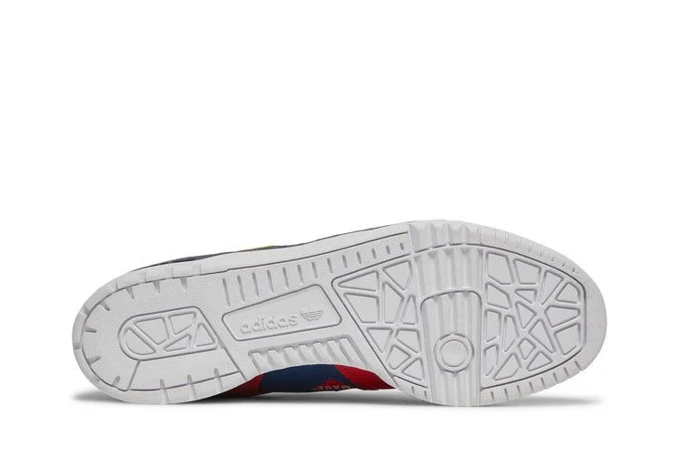 Кроссовки Human Made x adidas Rivalry Low 'Scarlet Aqua'