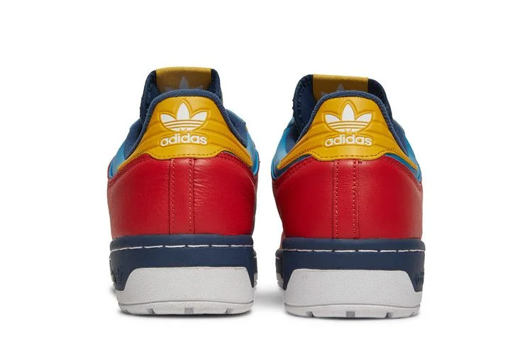 Кроссовки Human Made x adidas Rivalry Low 'Scarlet Aqua'