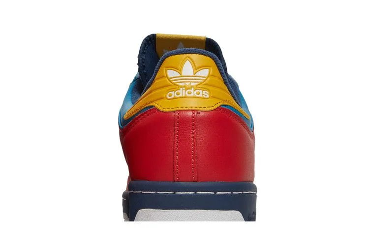 Кроссовки Human Made x adidas Rivalry Low 'Scarlet Aqua'