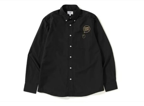 BAPE x DSMG BD Shirt Black 1