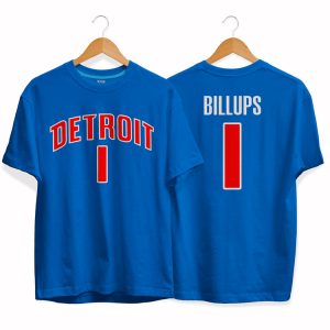 Detroit Pistons 1 Chauncey Billups tee by slamdunk 2
