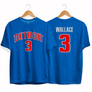Detroit Pistons 3 Ben Wallace tee by slamdunk 2
