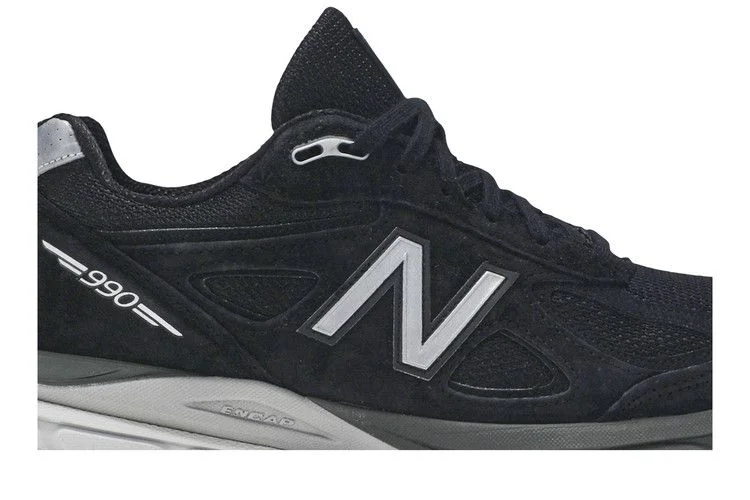 Кроссовки New Balance 990v4 Made in USA 'Black Silver' 2016