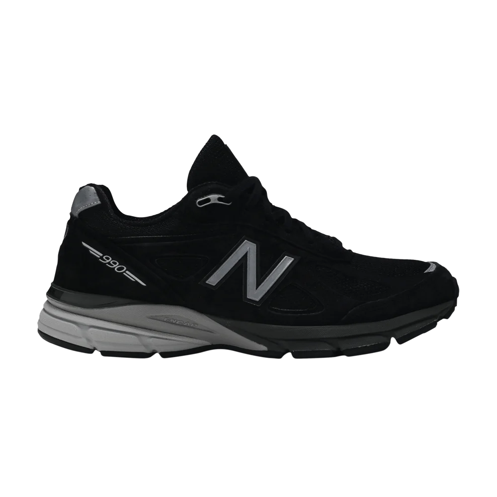 Кроссовки New Balance 990v4 Made in USA 'Black Silver' 2016