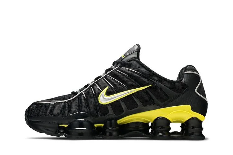 Кроссовки Nike Shox TL 'Black Dynamic Yellow'