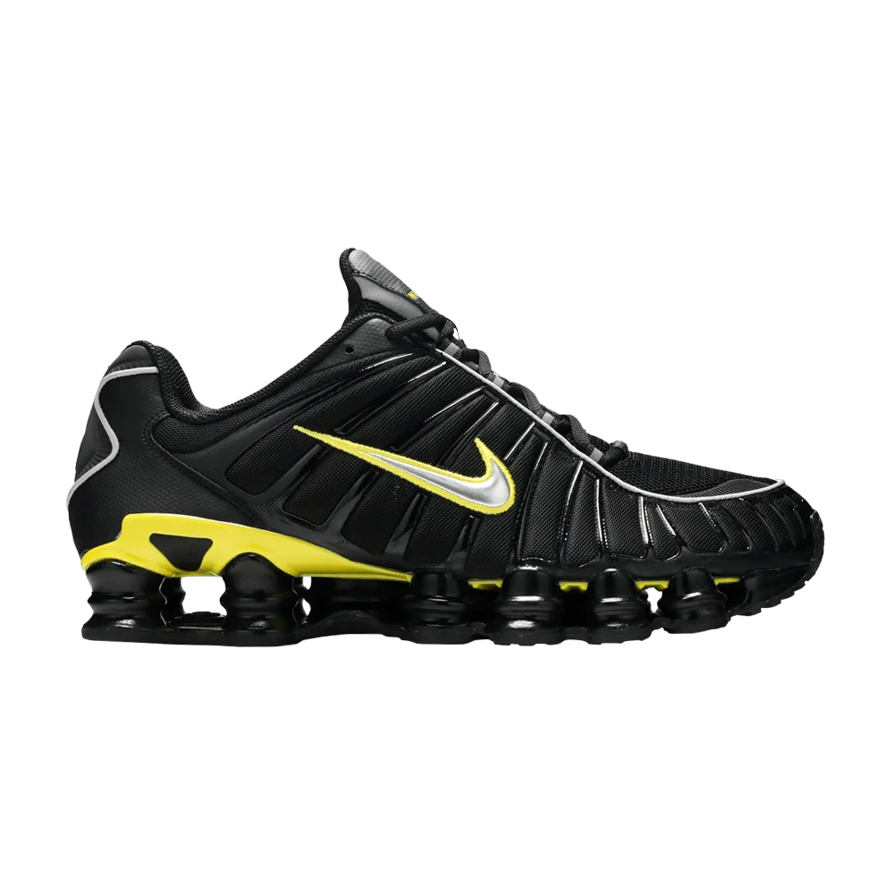Кроссовки Nike Shox TL 'Black Dynamic Yellow'