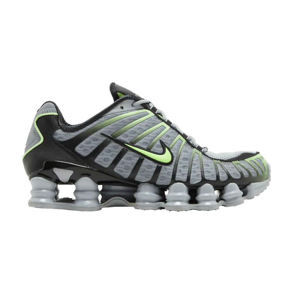 Кроссовки Nike Shox TL 'Wolf Grey Lime'