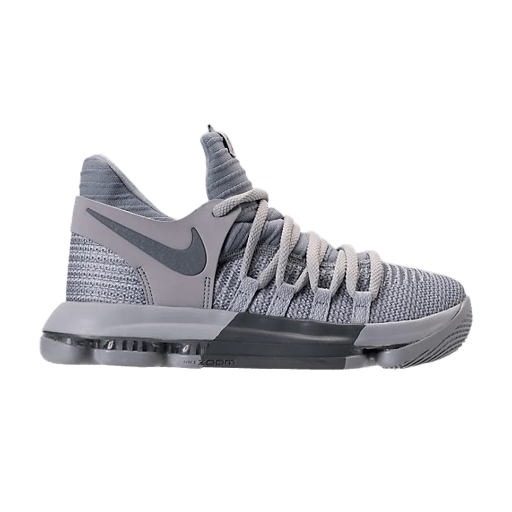 Кроссовки Nike Zoom KD 10 GS 'Wolf Grey'