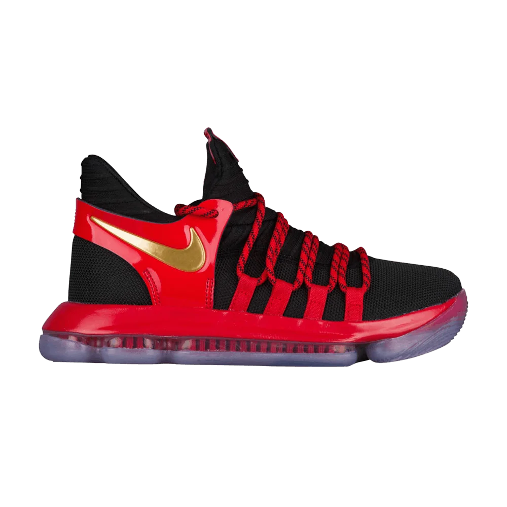 Кроссовки Nike Zoom KD 10 LE GS 'Bred'