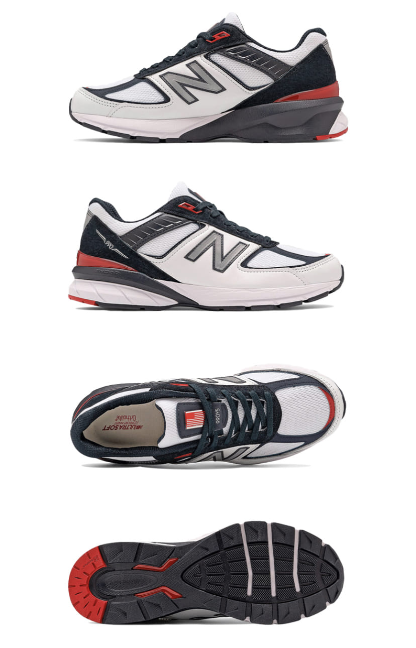 new balance 990v5 carbon team red