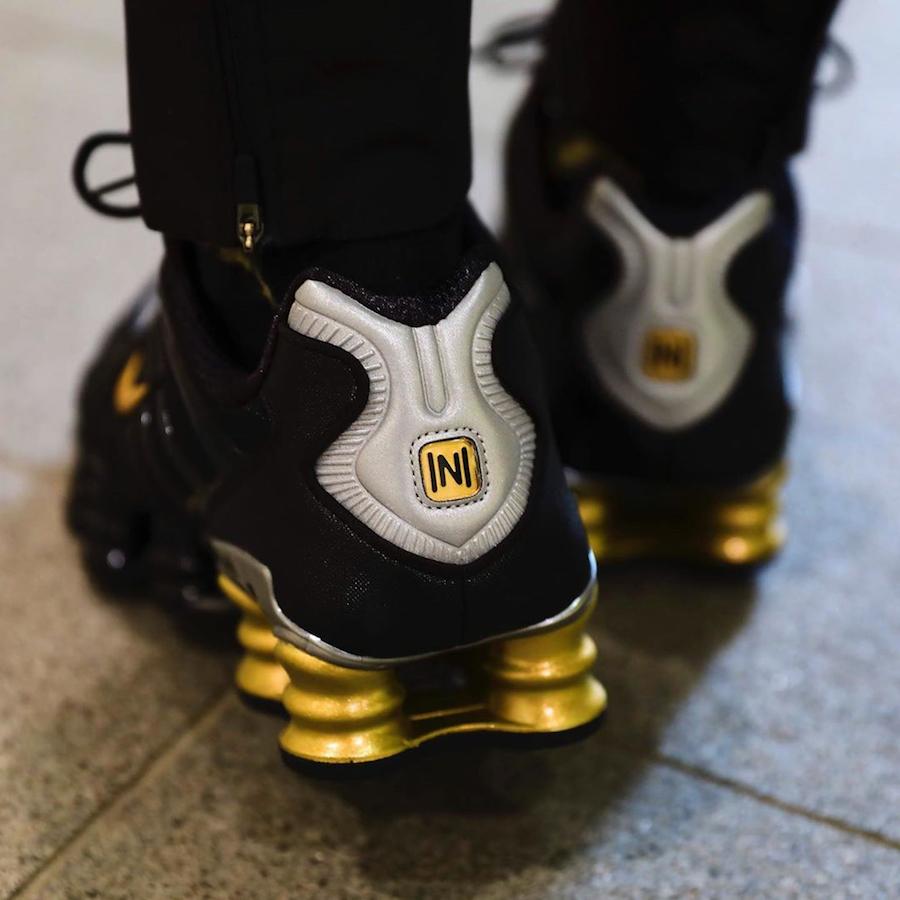 Neymar Jr. x Nike Shox TL Black Gold BV1388 001