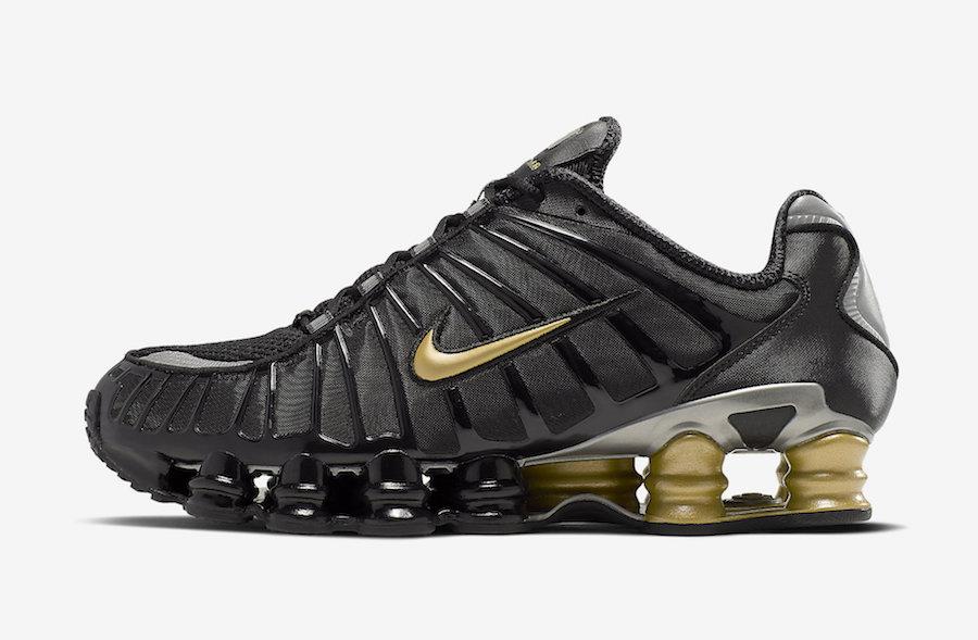 Neymar Jr. x Nike Shox TL Black Gold BV1388 001