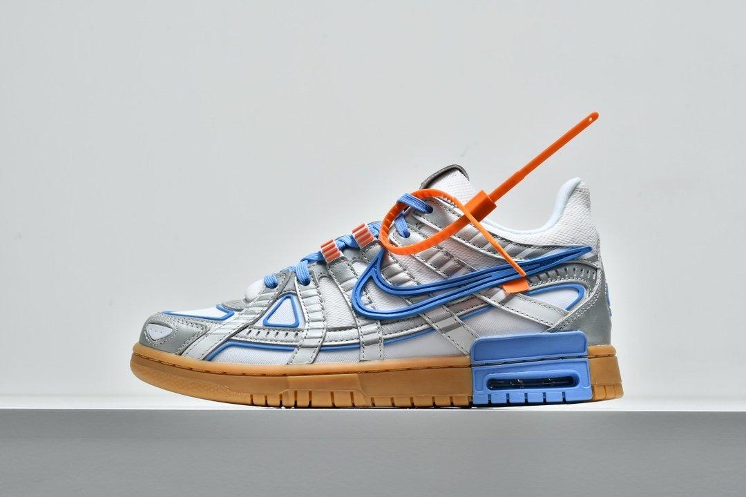 Off White x Nike Air Rubber Dunk University Blue CU6015 100