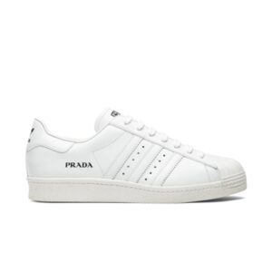 Prada x Superstar Core White Adidas Release