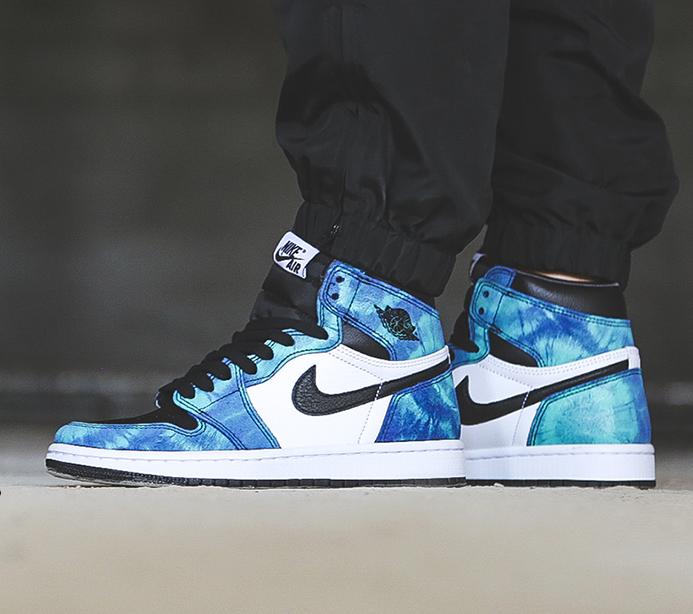air jordan retro 1 high tie dye