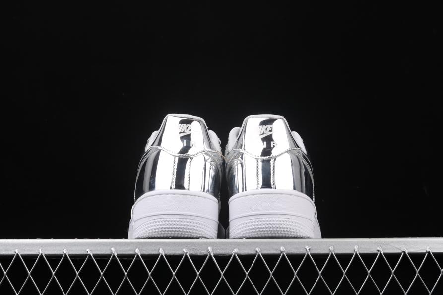 Wmns Nike Air Force 1 SP Liquid Metal Chrome CQ6566 001