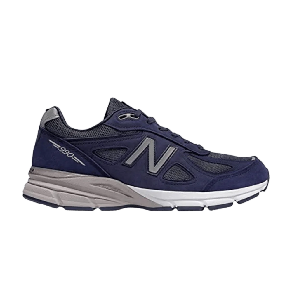 Кроссовки New Balance 990v4 Made In USA 'Navy Silver'