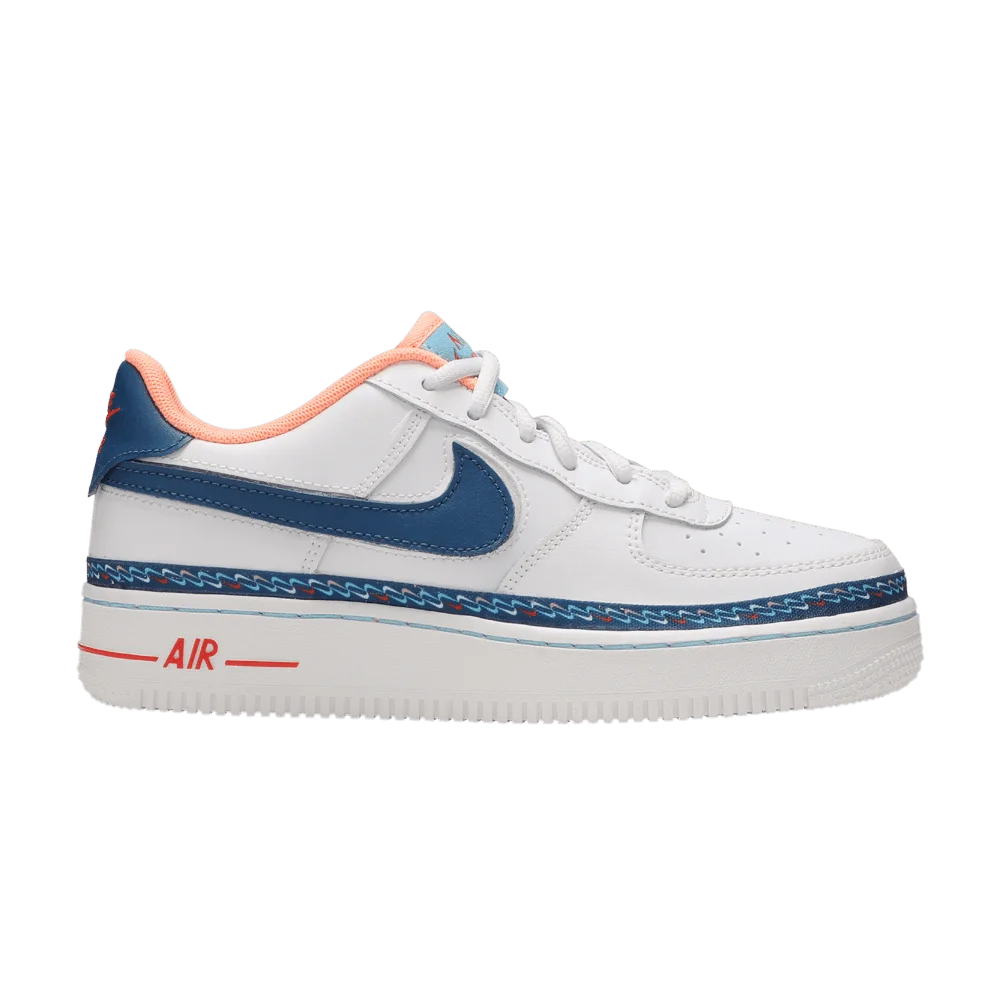 Кроссовки Nike Air Force 1 Low GS 'Swoosh Chain'