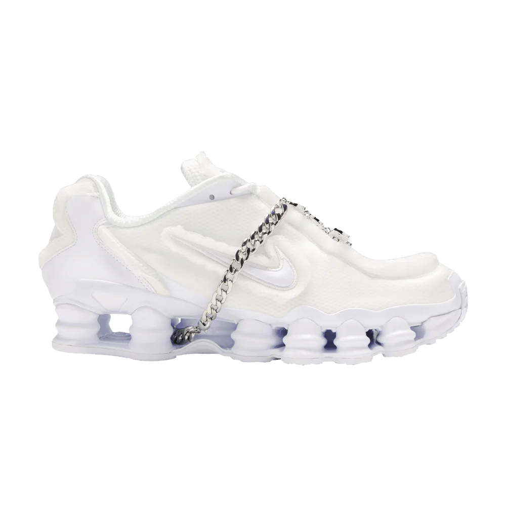 Кроссовки Comme des Garçons x Nike Wmns Shox TL 'White'