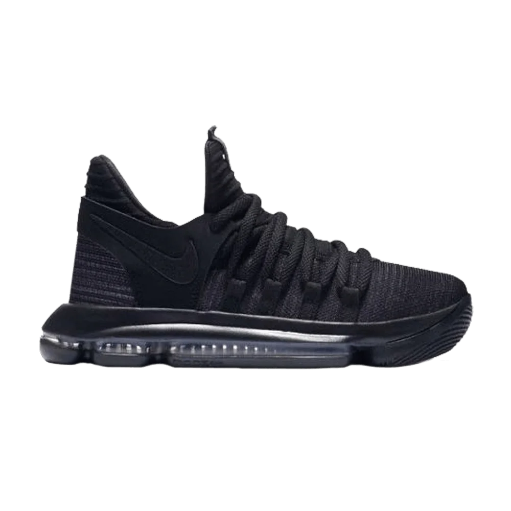 Кроссовки Nike Zoom KD 10 GS 'Blackout'