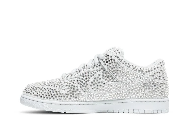 Кроссовки Cactus Plant Flea Market x Swarovski x Nike Dunk Low 'Pure Platinum'