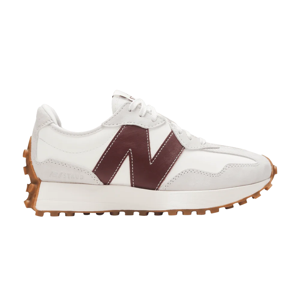 Кроссовки New Balance STAUD x Wmns 327 'Grey Burgundy'