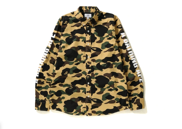 bape-1st-camo-bd-shirt-shirt-yellow